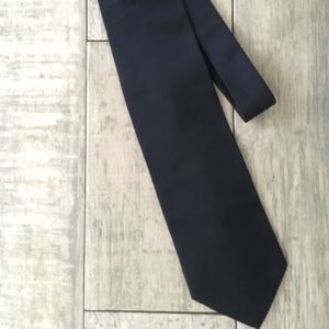 Zianetti Navy Blue Silk Tie